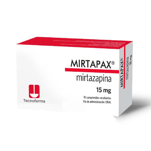 MIRTAPAX MIRTAZAPINA 15MG TAB X 10